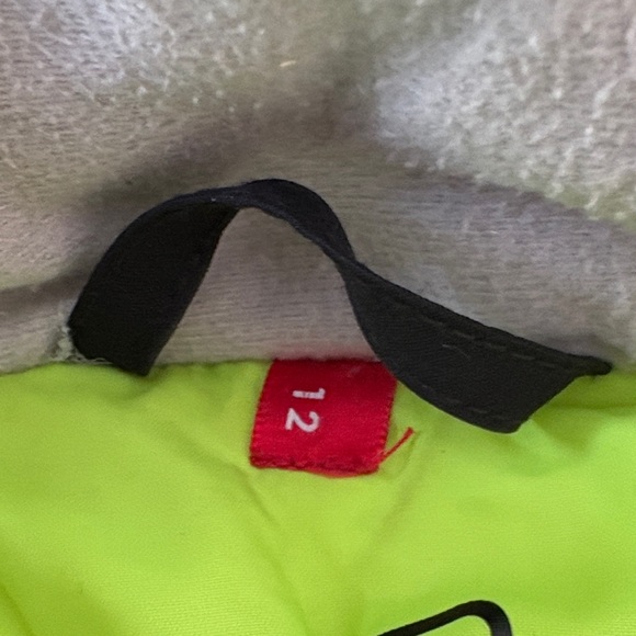 Spyder Kids' Black and Neon Green Hoodie - Picture 2 of 4